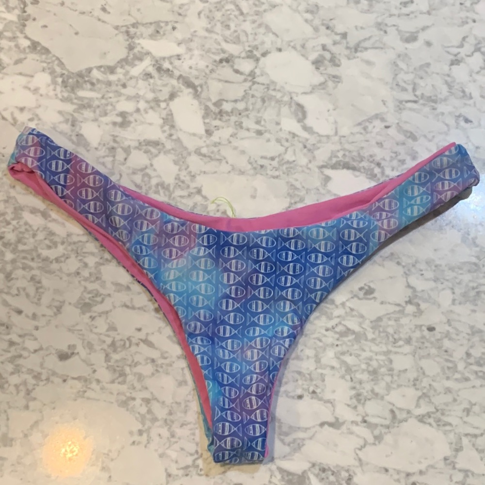 Moana Bikini Plenty of Fish v bottoms